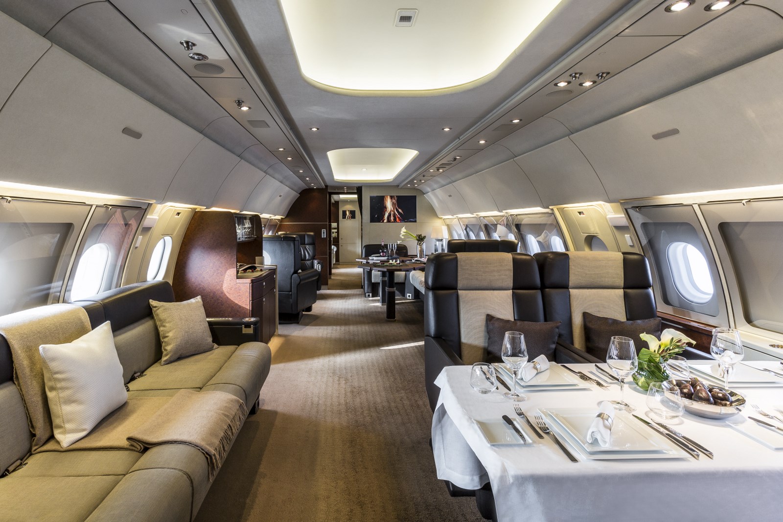volo privato sull'Airbus 318 Elite
